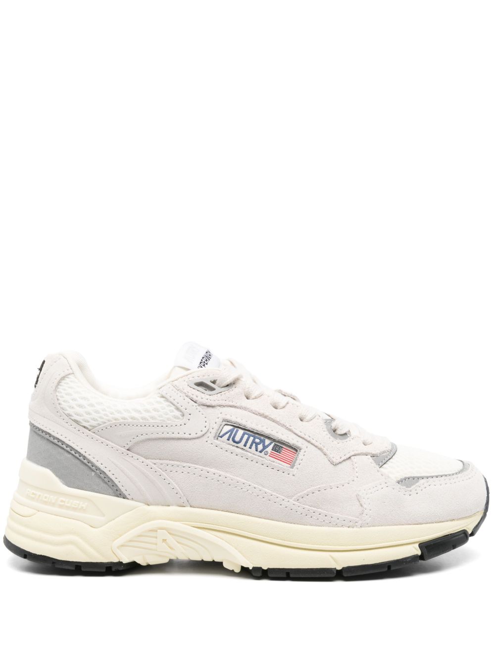 AUTRY Sneakers 'Hyperway Low' argento e nero 