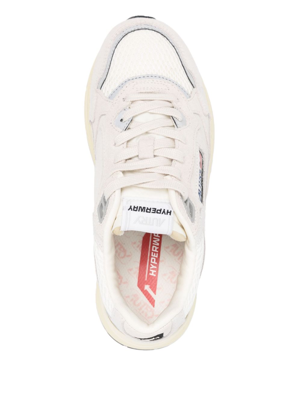 AUTRY Sneakers 'Hyperway Low' argento e nero 