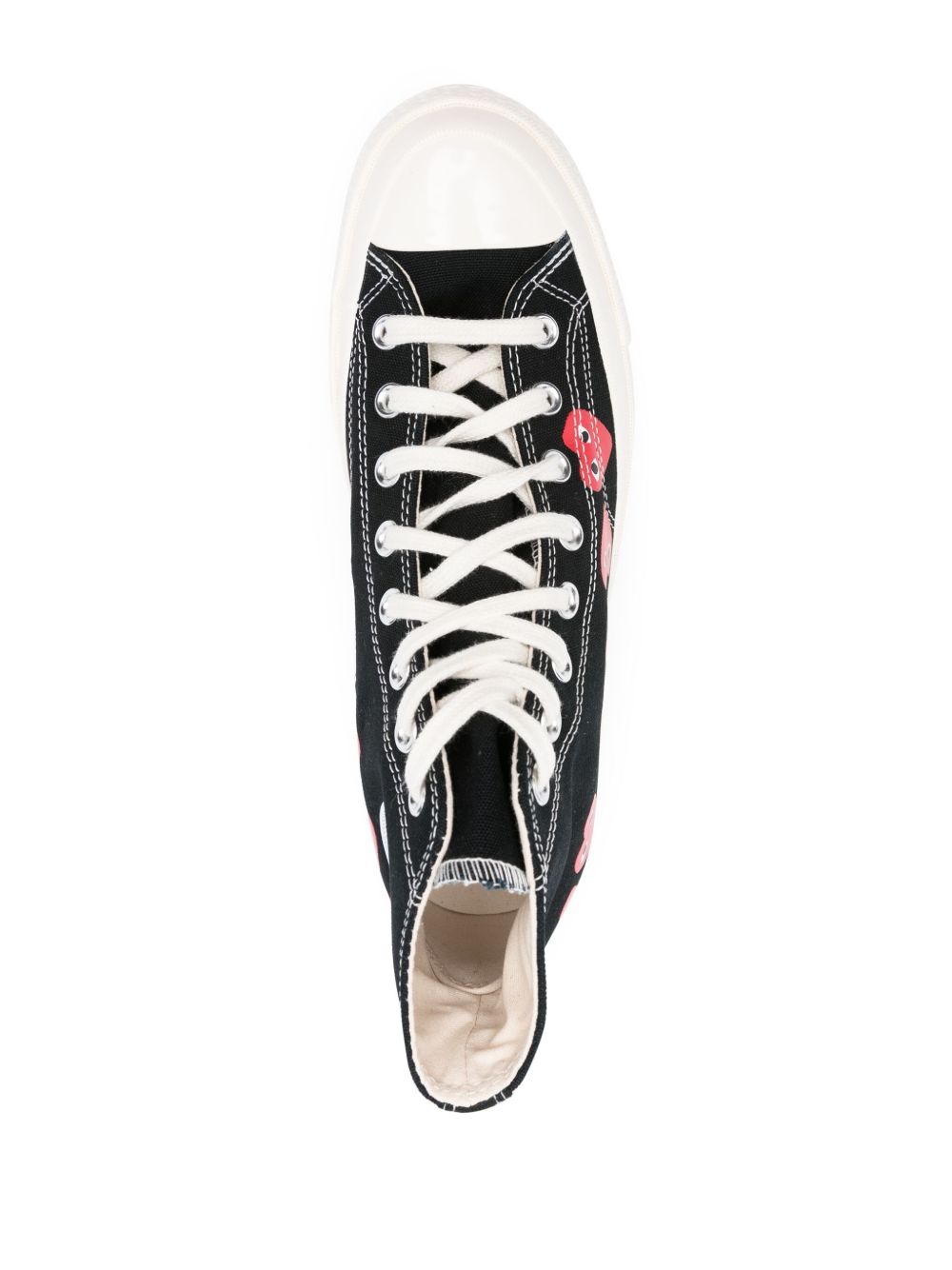 COMME DES GARCONS PLAY Sneakers con cuori 