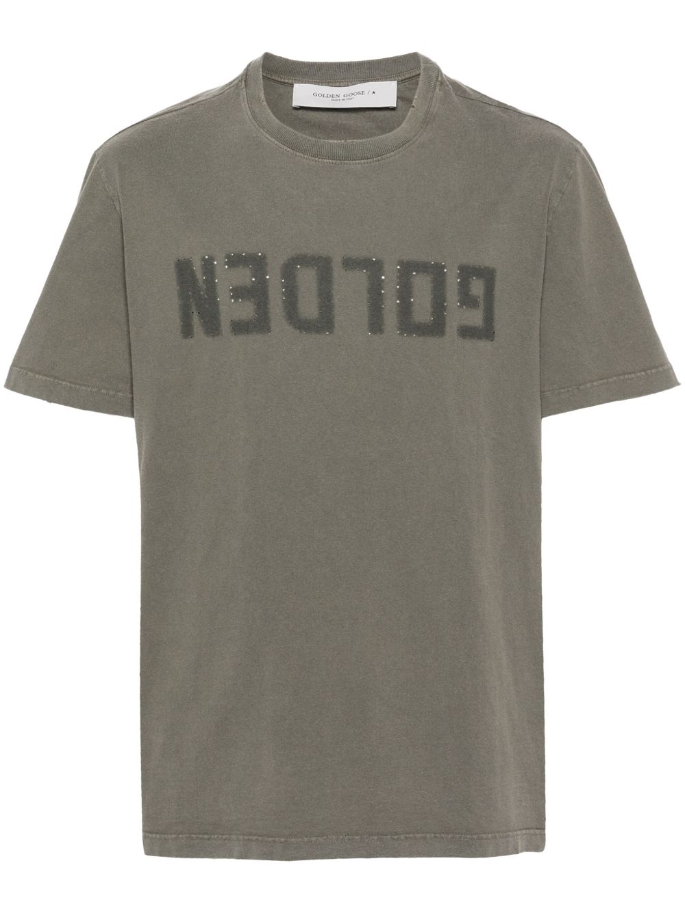 GOLDEN GOOSE T-shirt girocollo con stampa 