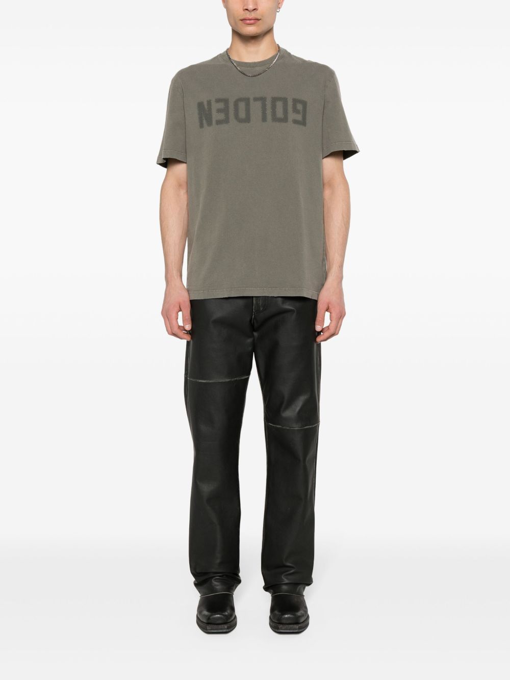 GOLDEN GOOSE T-shirt girocollo con stampa 