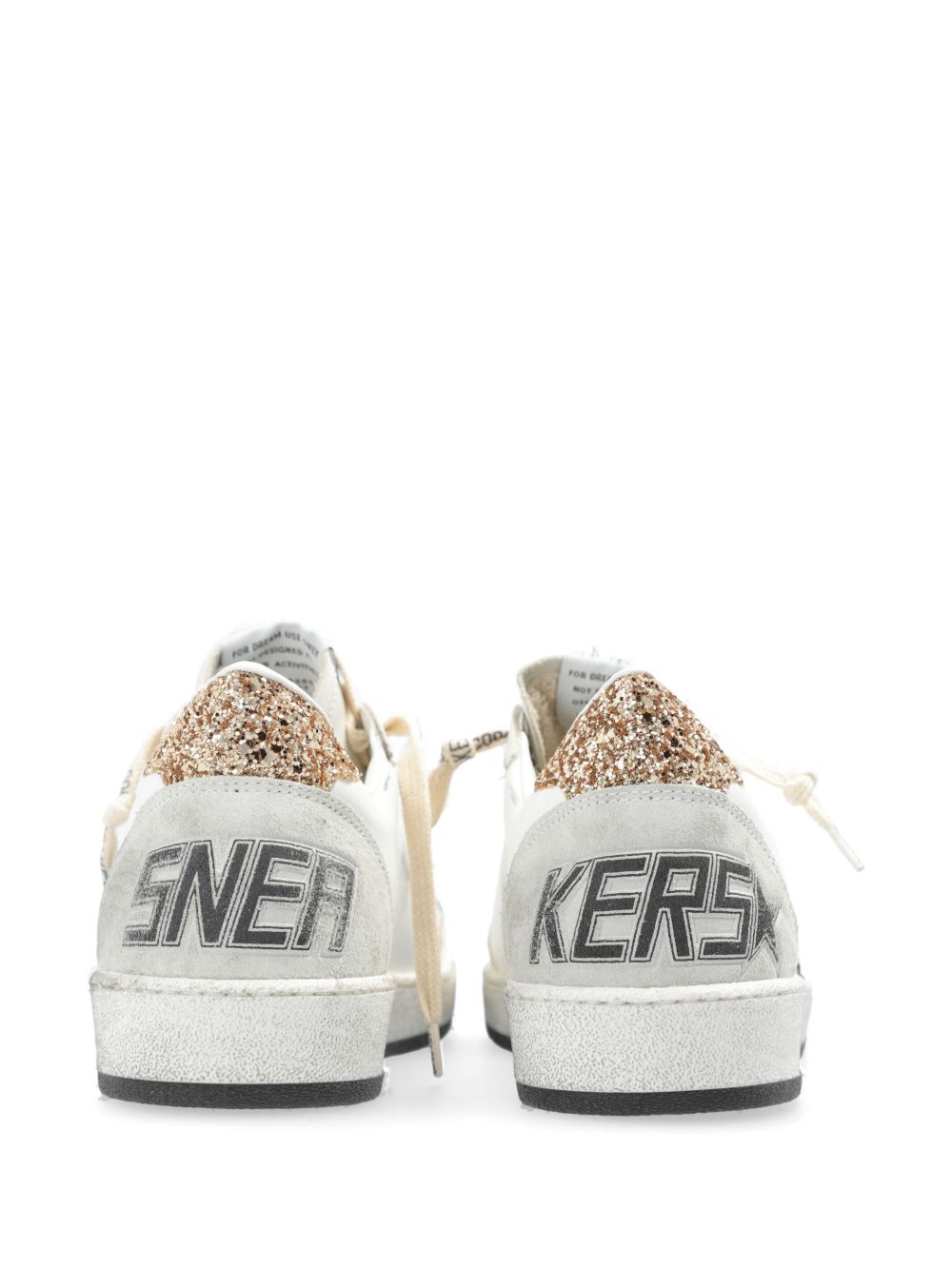 GOLDEN GOOSE Sneakers 'Ball Star' con tallone glitterato 