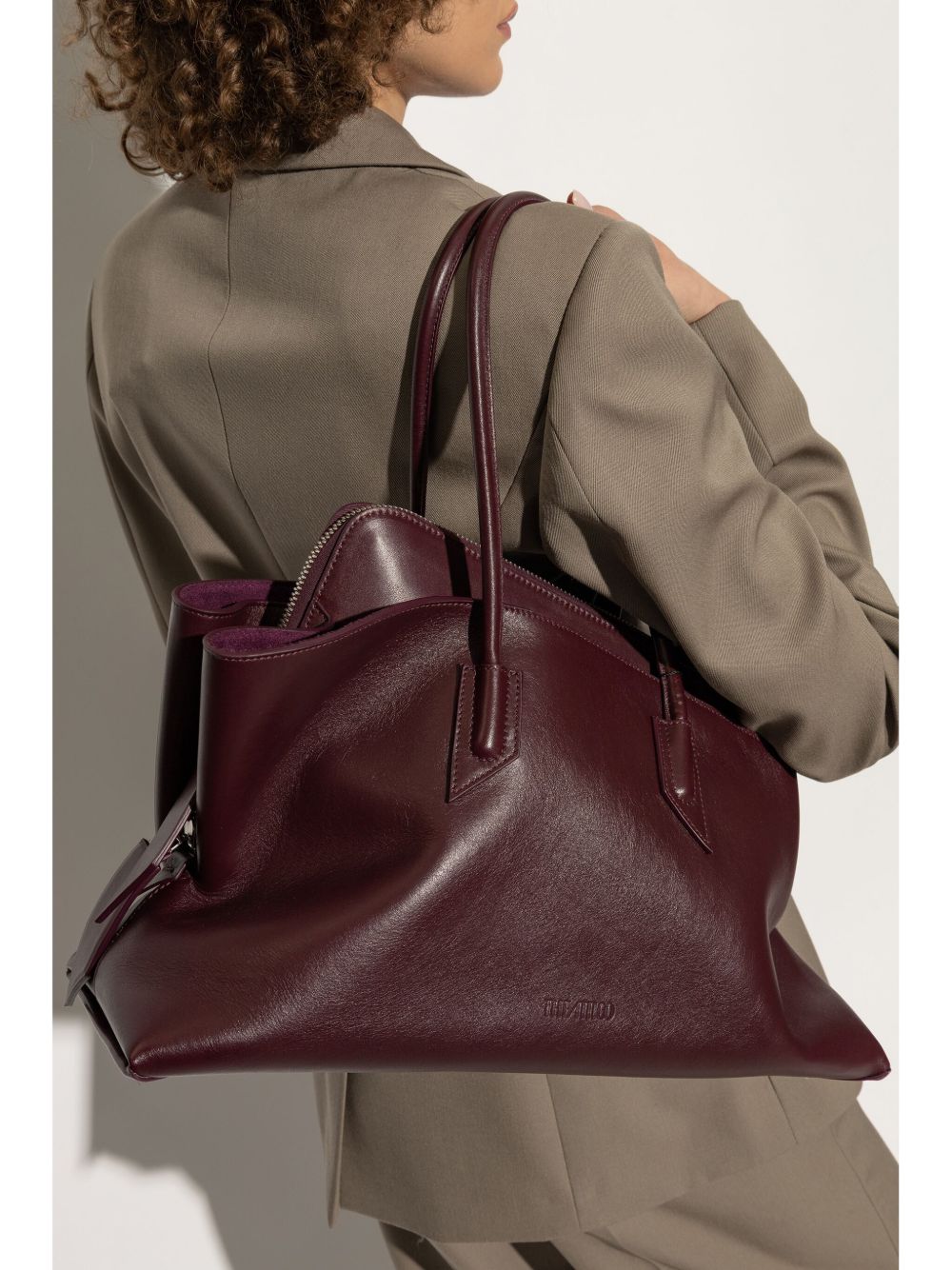 THE ATTICO Borsa a spalla La Passeggiata Medium in pelle 