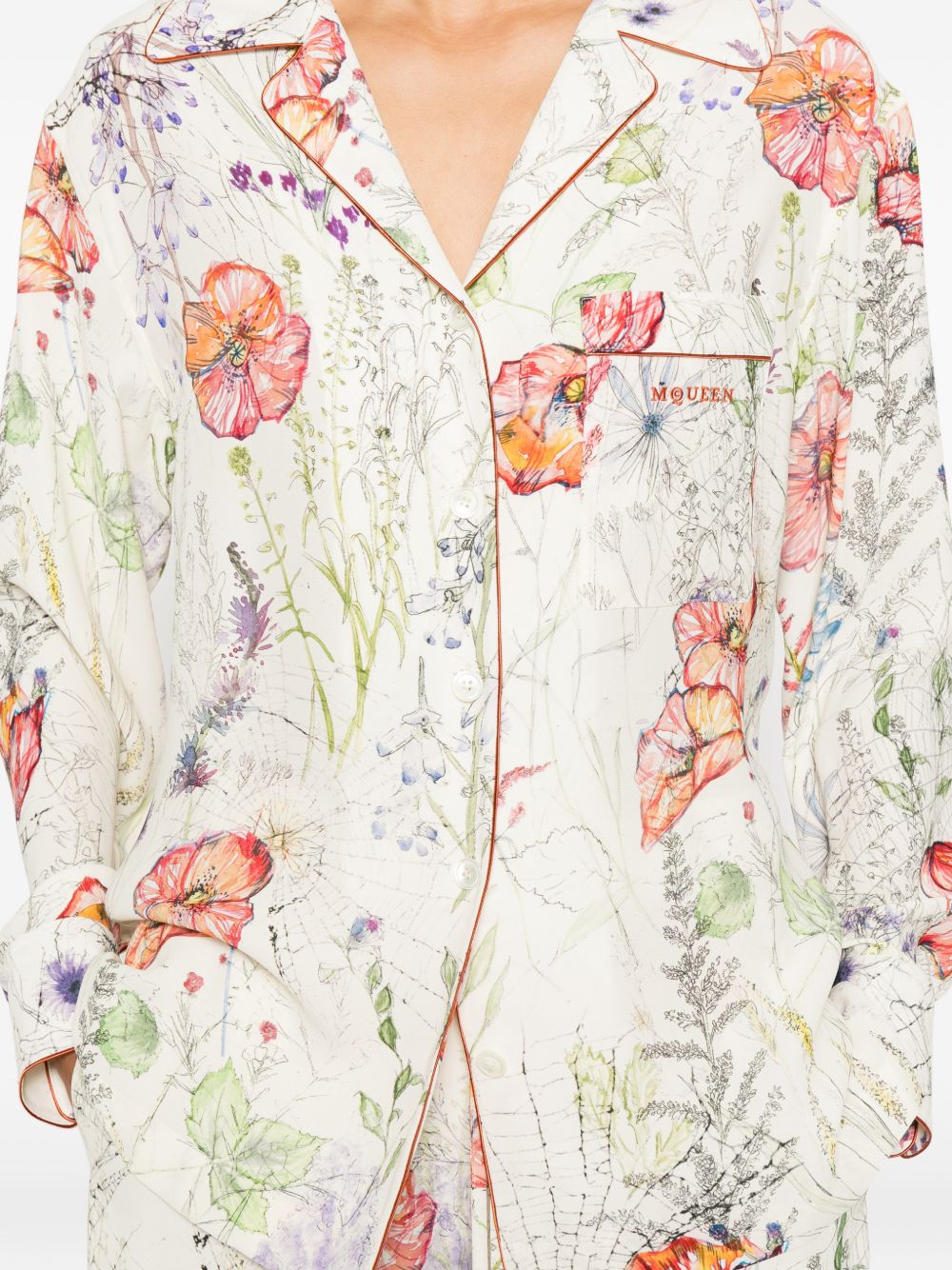 ALEXANDER McQUEEN Camicia fantasia 