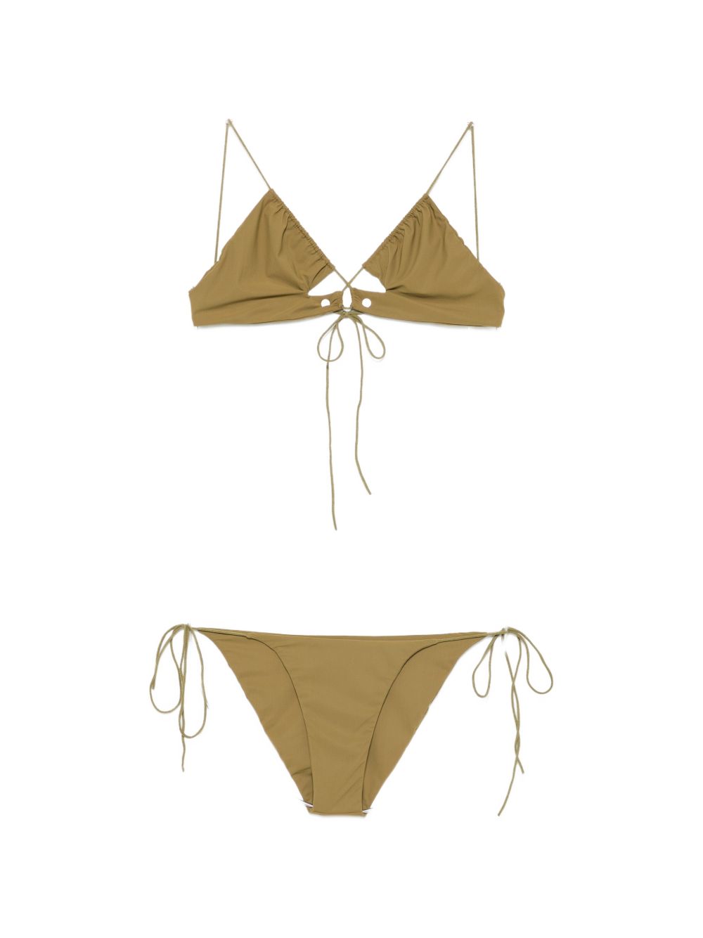 AMAZUIN Set bikini verde Kaiss Khaki Green 