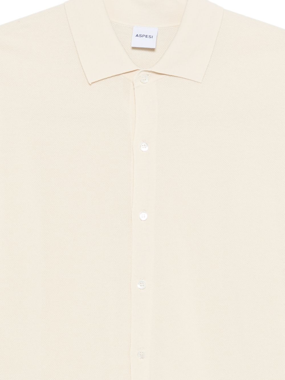 ASPESI Camicia in cotone beige 
