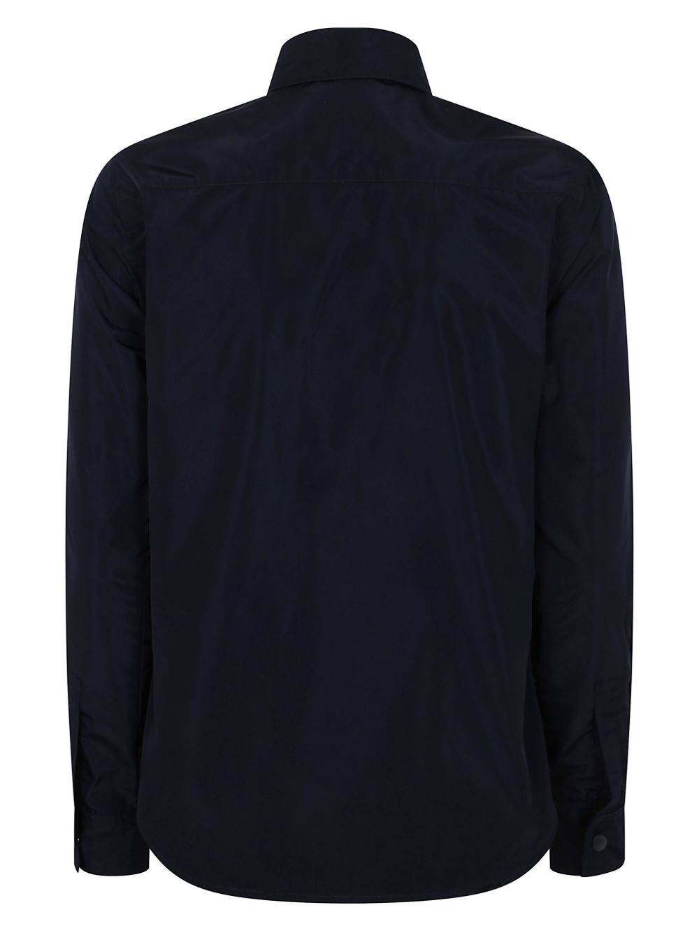ASPESI Giacca-camicia in cotone blu navy 
