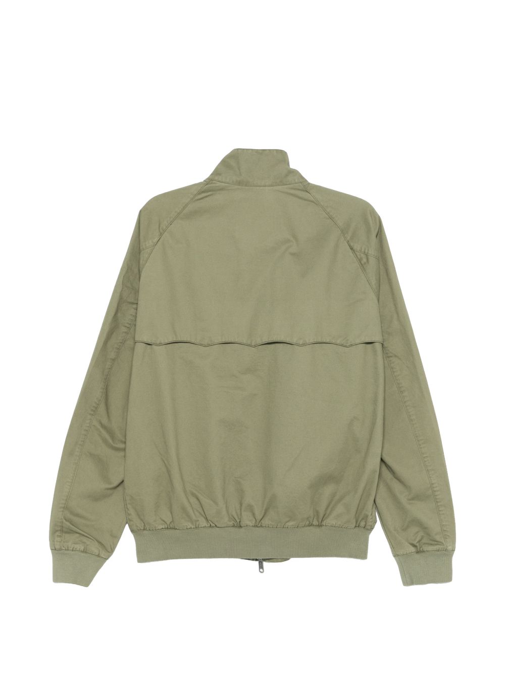 BARACUTA Giacca verde con tasche e zip 
