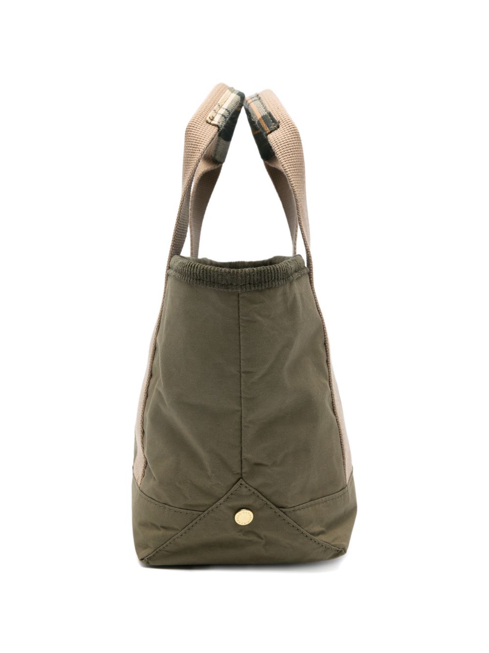 BARBOUR Borsa tote verde Mya Mini Tartan 