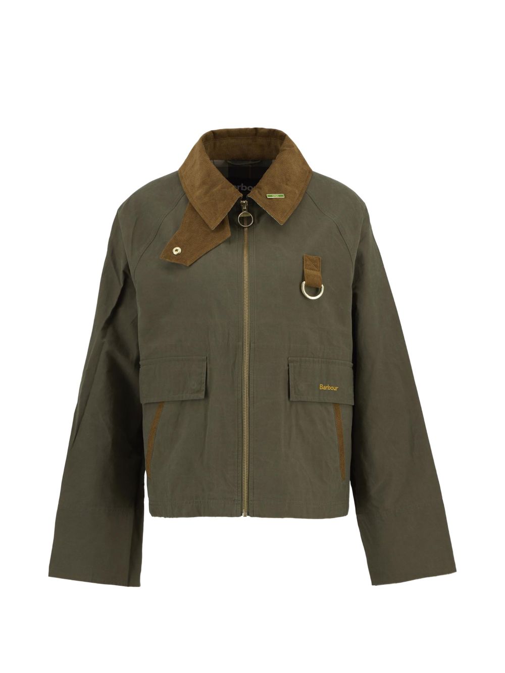 BARBOUR Giacca Icons Spey verde con tasche 