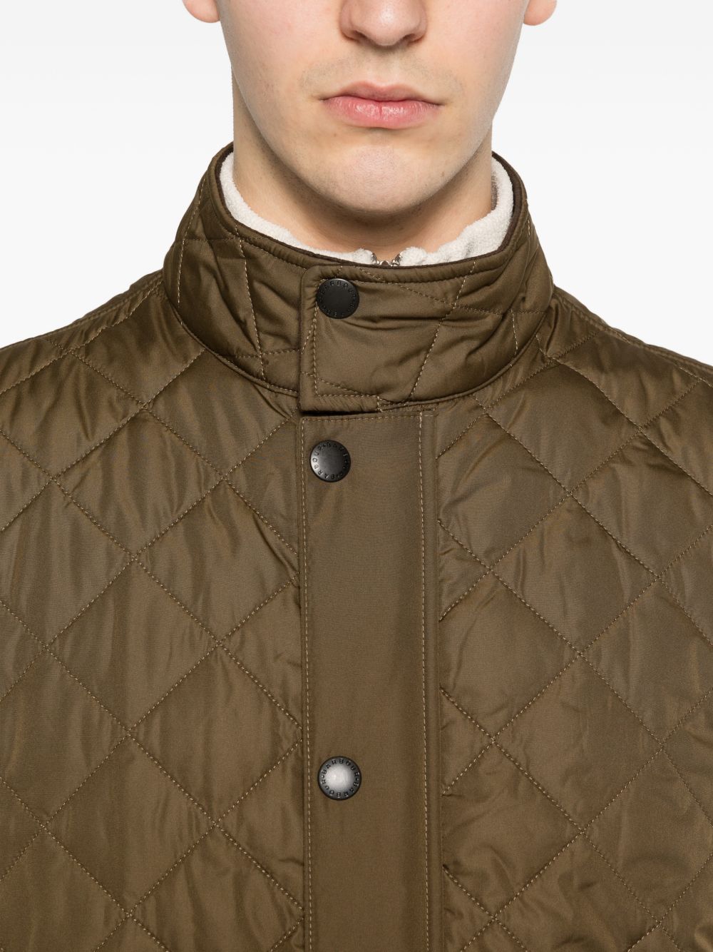 BARBOUR Gilet trapuntato Lowerdale con tasche 