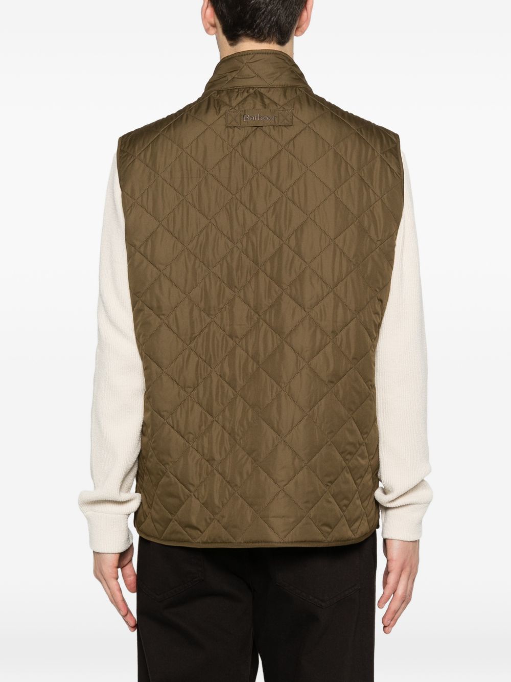 BARBOUR Gilet trapuntato Lowerdale con tasche 