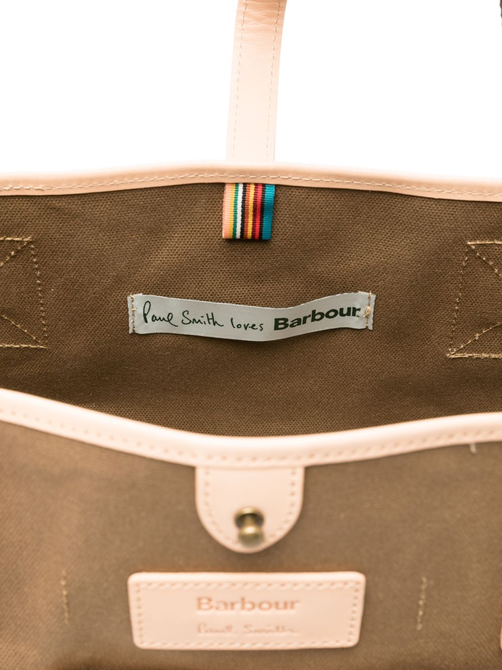 BARBOUR Borsa tote Paul Smith Loves Barbour 