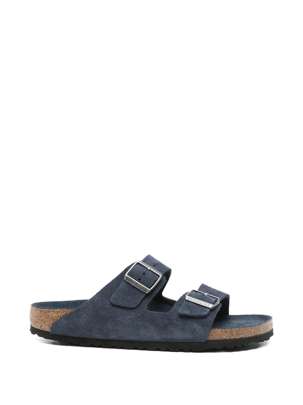 BIRKENSTOCK Ciabatte Arizona in suede blu 