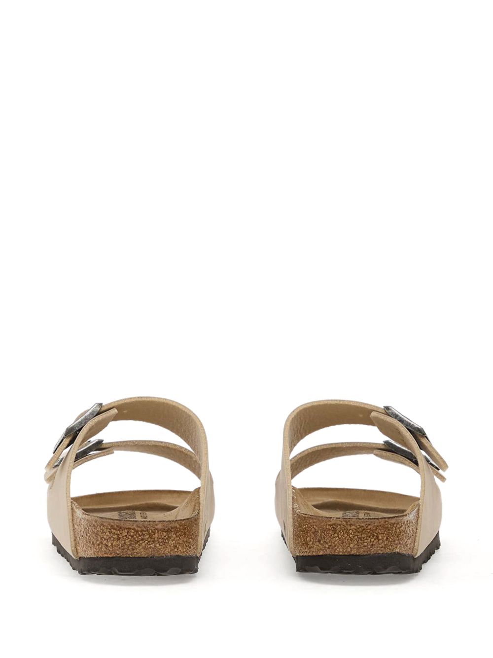 BIRKENSTOCK Ciabatte Arizona beige con due cinturini 
