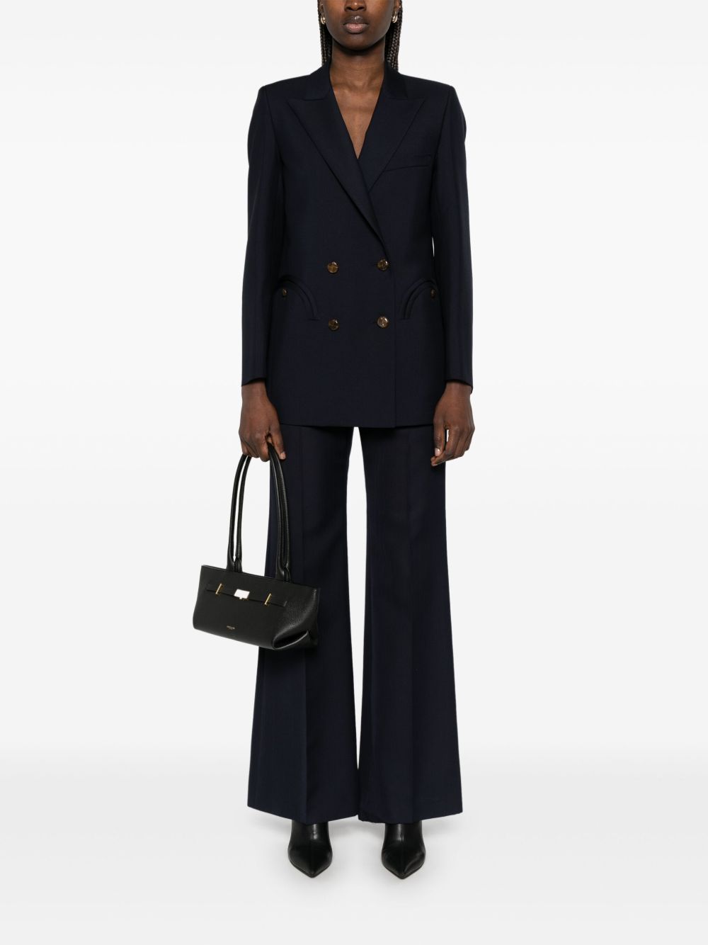 BLAZE Blazer First Class Everyday in lana e mohair blu 