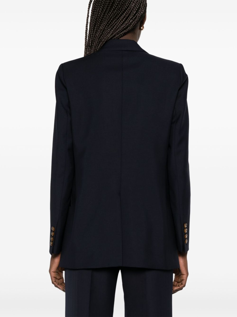 BLAZE Blazer First Class Everyday in lana e mohair blu 