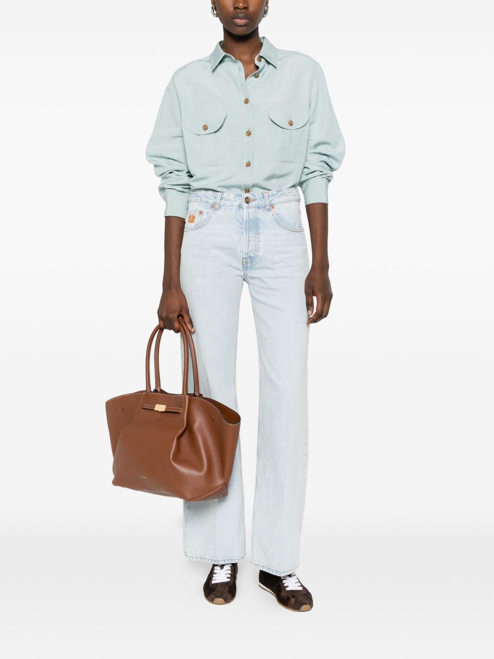 BLAZE Giacca Nariida blu con tasche ad aletta 