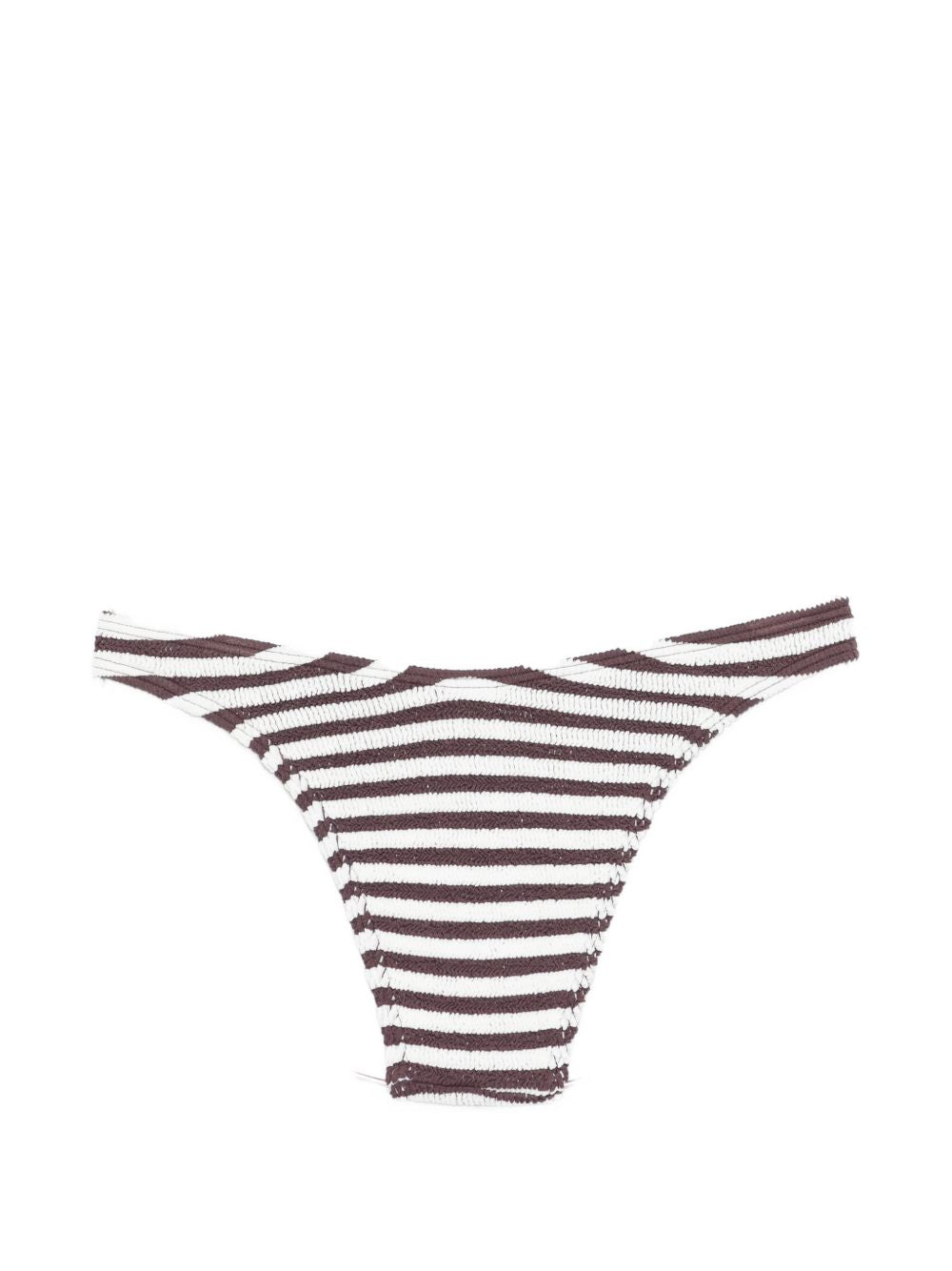 BOND EYE Slip bikini Scene in spugna increspata a righe 