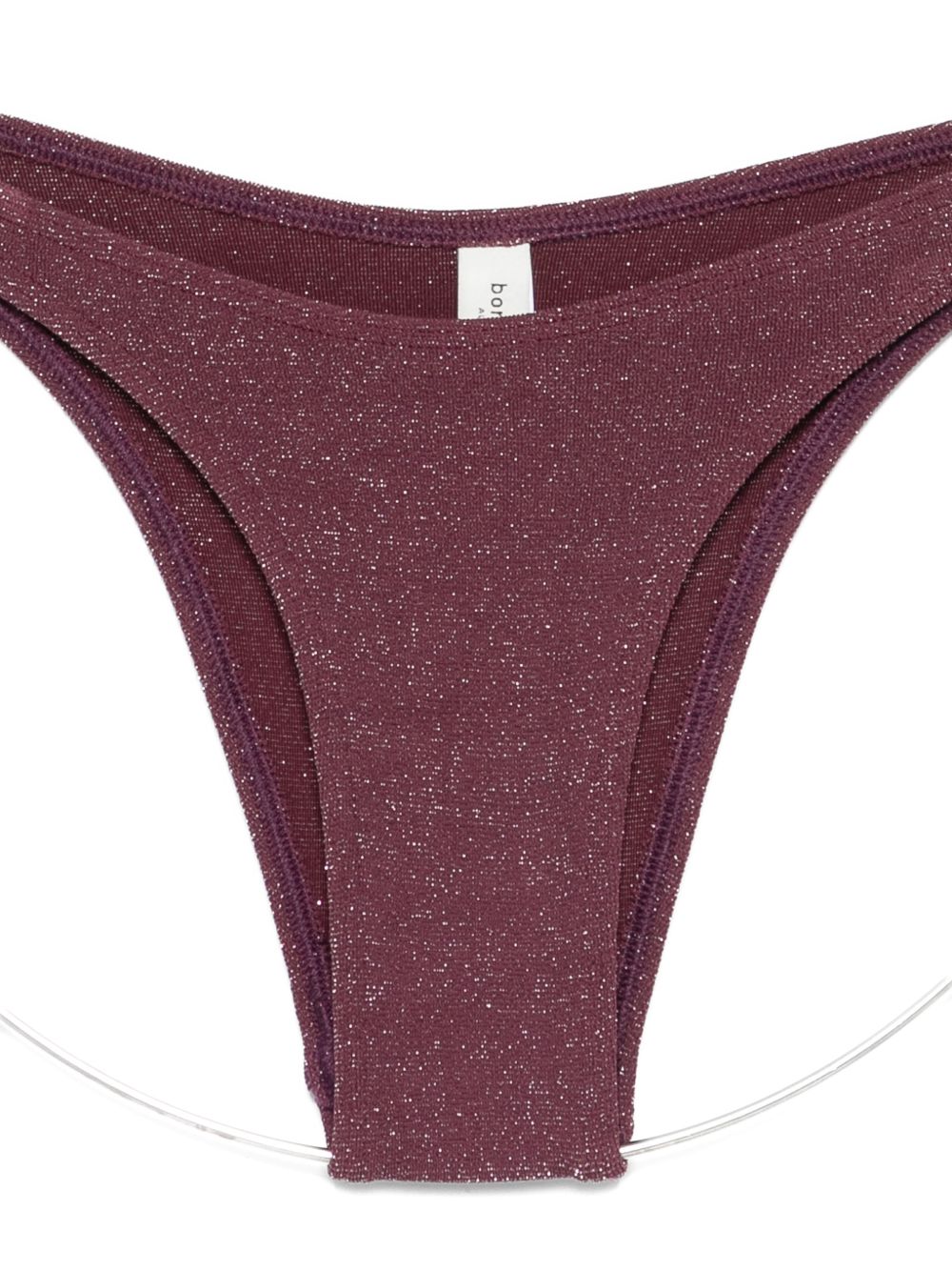 BOND EYE Slip bikini Scene in lurex color bordeaux 