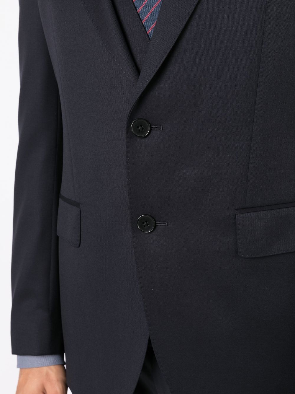 BOSS Blazer H Huge in lana vergine blu navy 