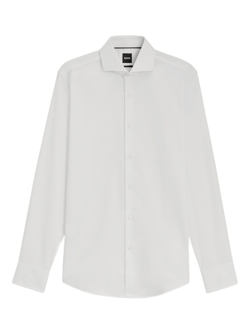 BOSS Camicia Hank bianco sporco in cotone 