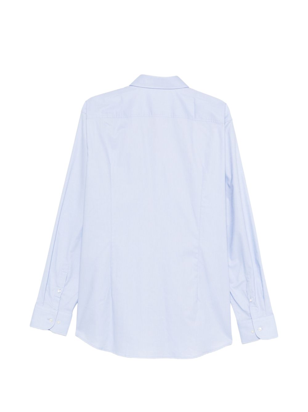 BOSS Camicia in cotone elasticizzato azzurro di Boss 