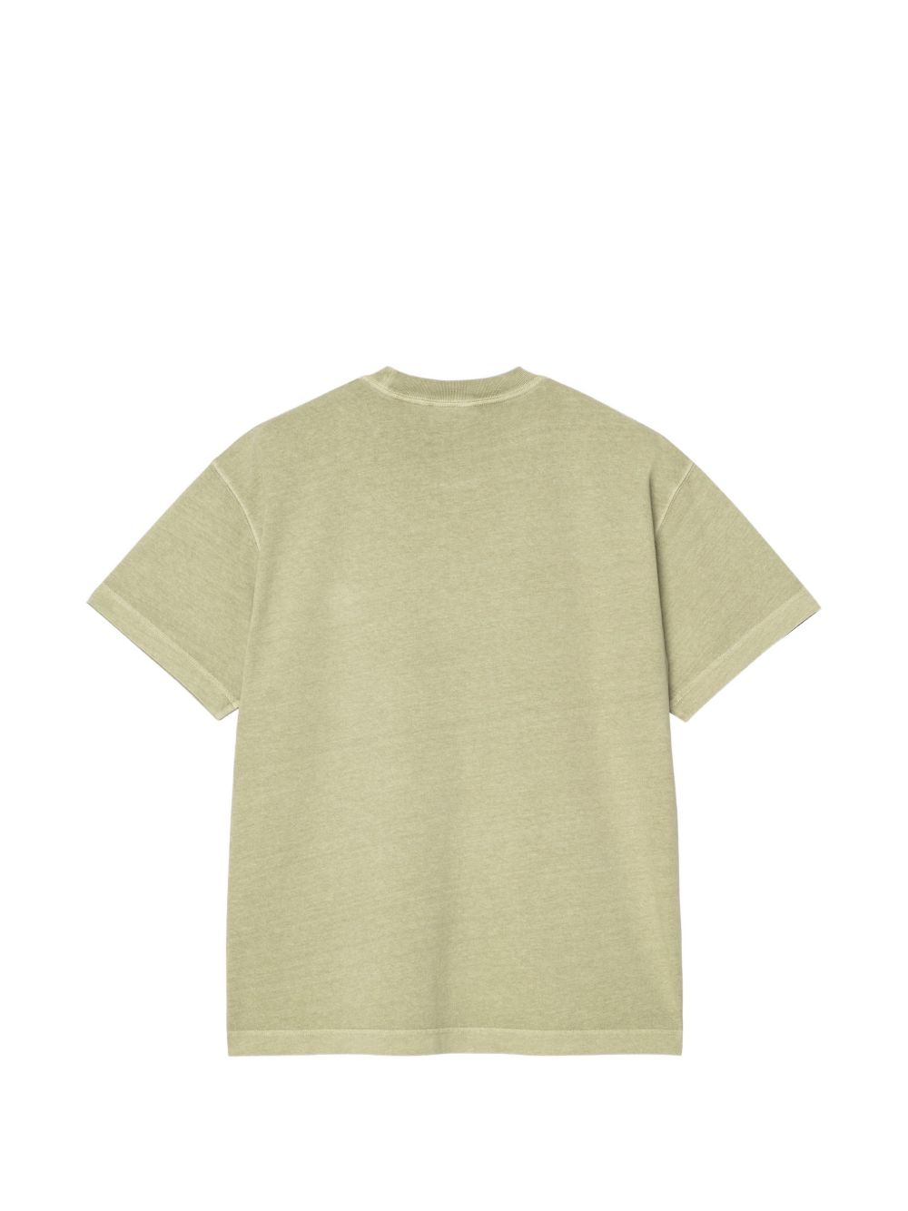 CARHARTT WIP T-shirt verde con logo sul petto 
