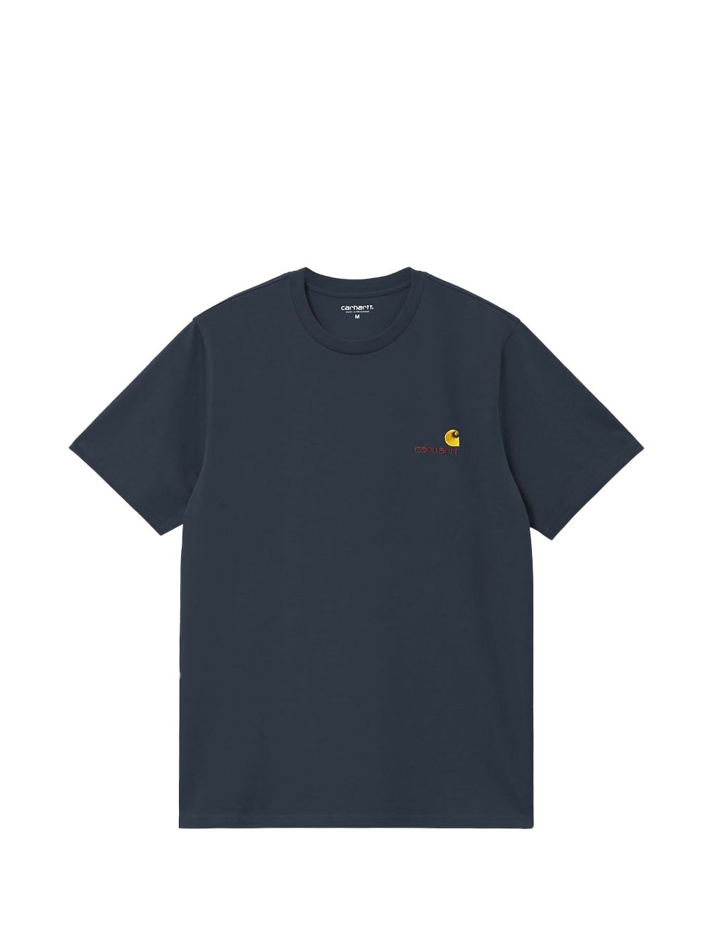 CARHARTT WIP T-shirt girocollo in cotone blu 