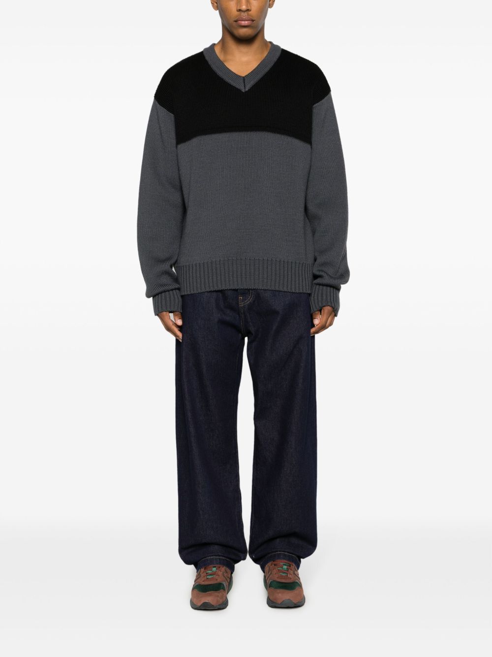 CARHARTT WIP Jeans in cotone blu scuro 