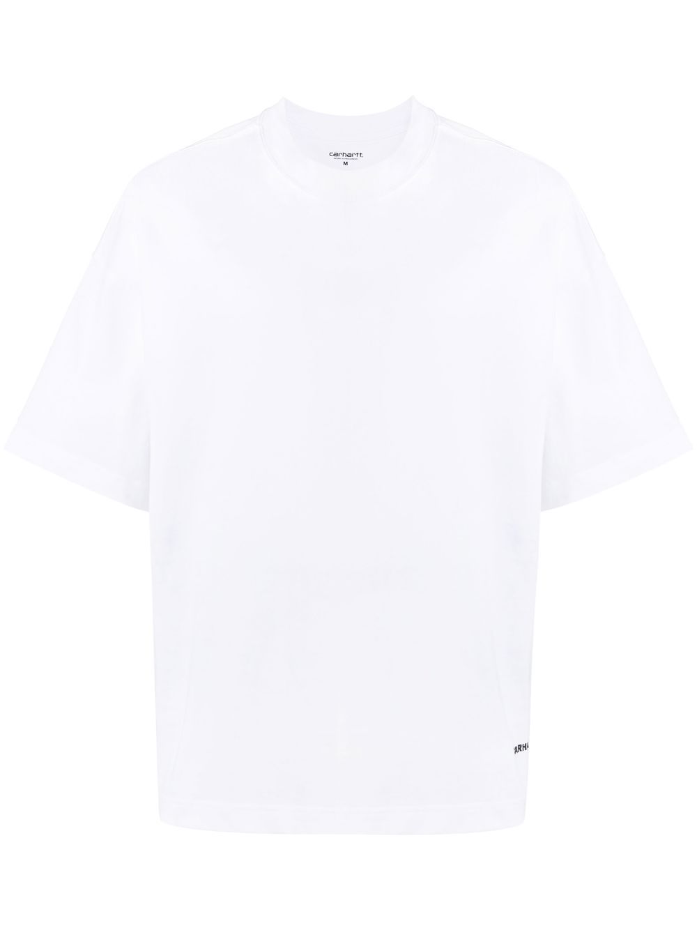 CARHARTT WIP T-shirt in cotone bianco con logo 