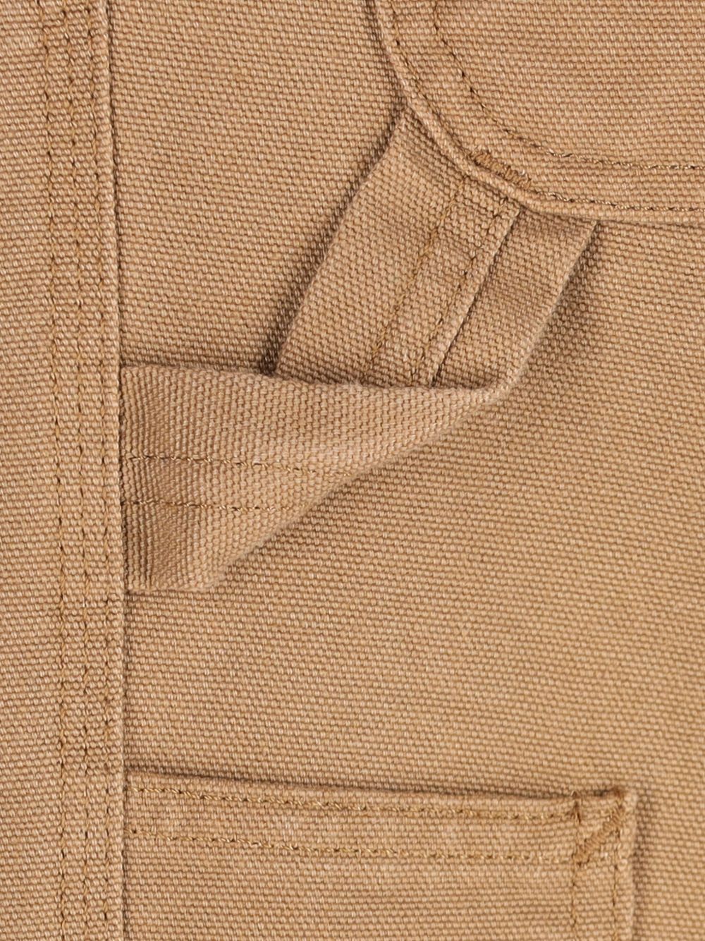 CARHARTT WIP Pantaloni 'Single Knee' in cotone marrone 