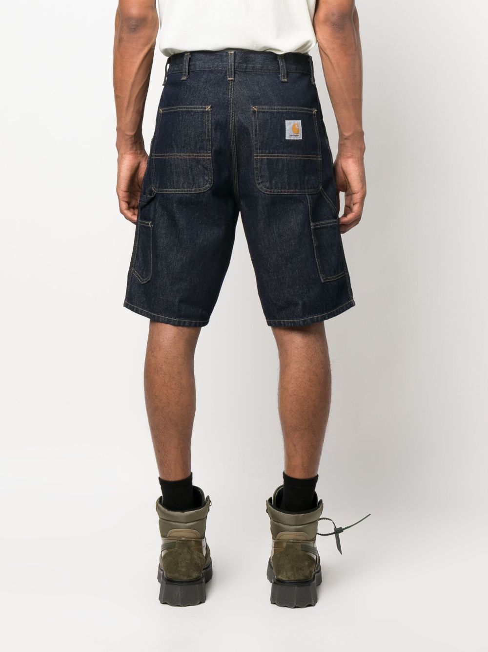 CARHARTT WIP Bermuda carpenter in jeans 