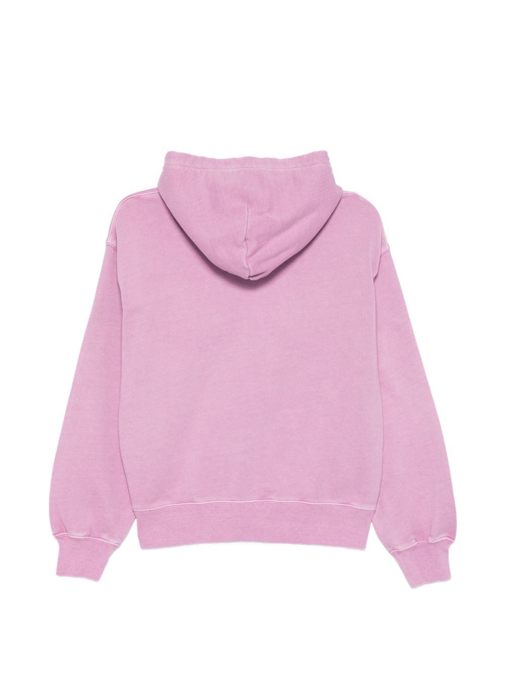 CARHARTT WIP Felpa rosa con cappuccio e logo frontale 