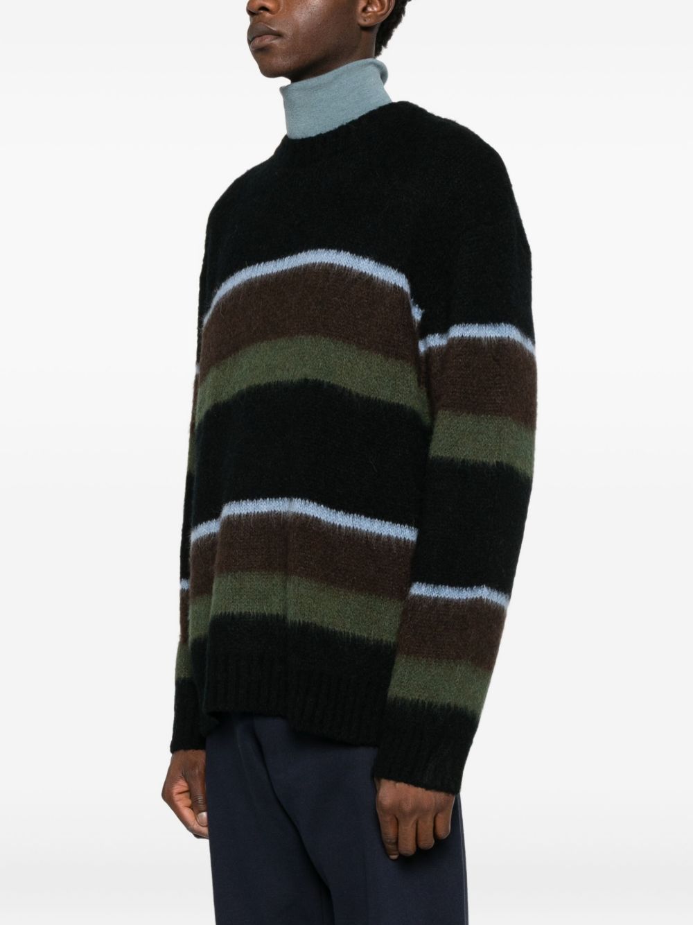 CARHARTT WIP Maglione a righe in misto alpaca 