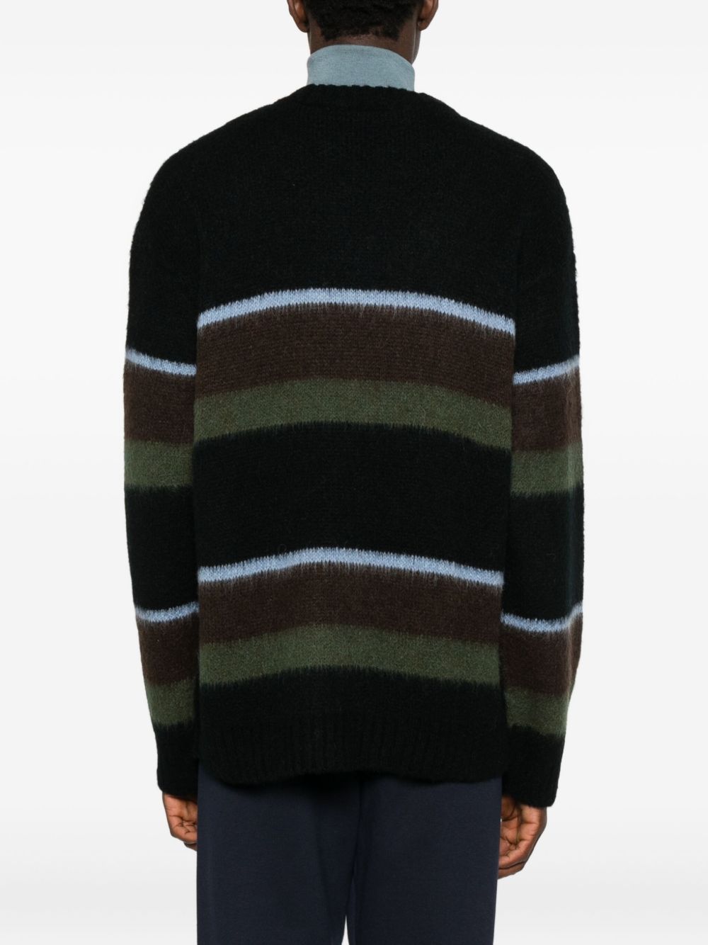 CARHARTT WIP Maglione a righe in misto alpaca 