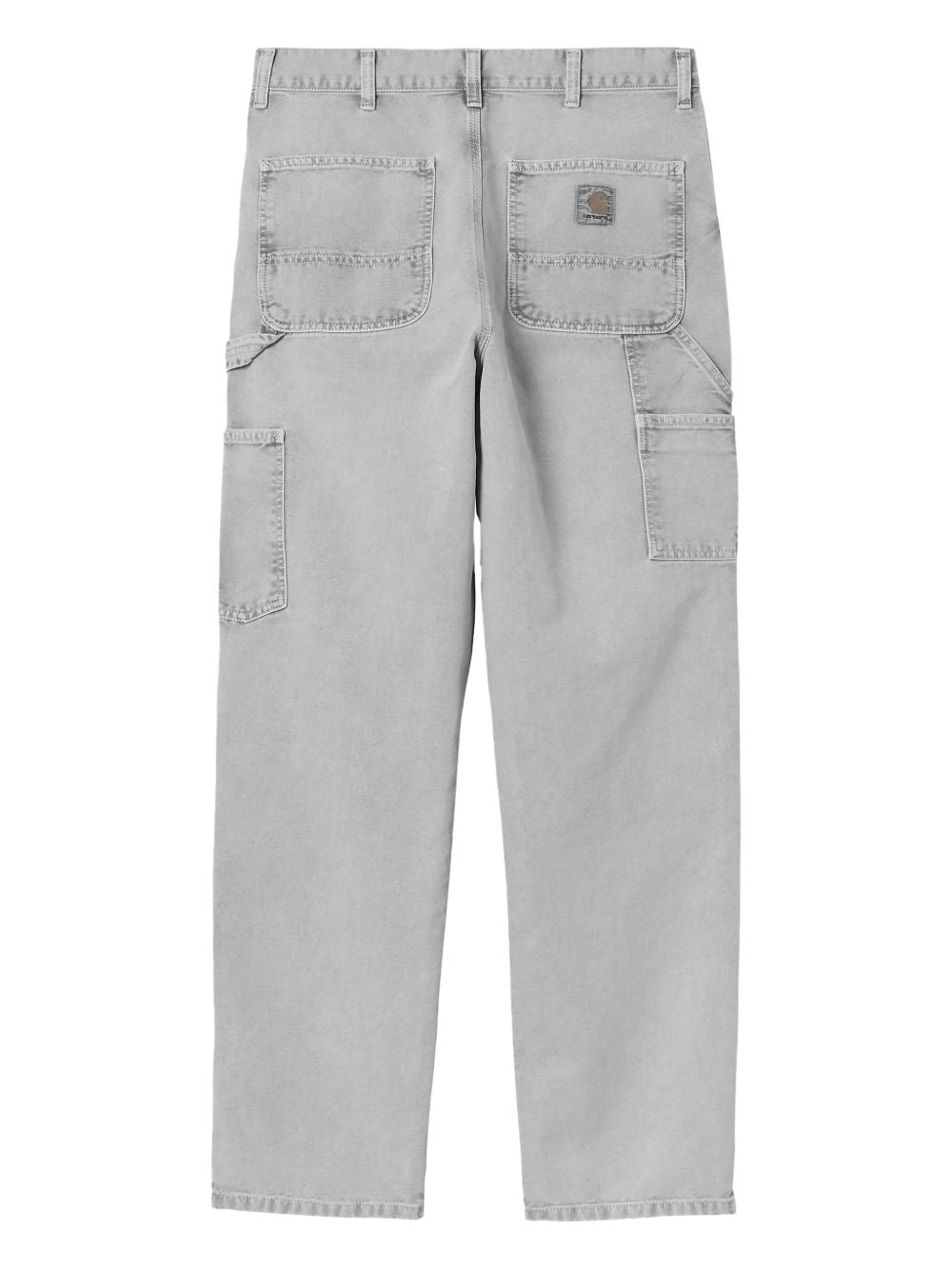 CARHARTT WIP Jeans 'Double Knee' in cotone grigio 