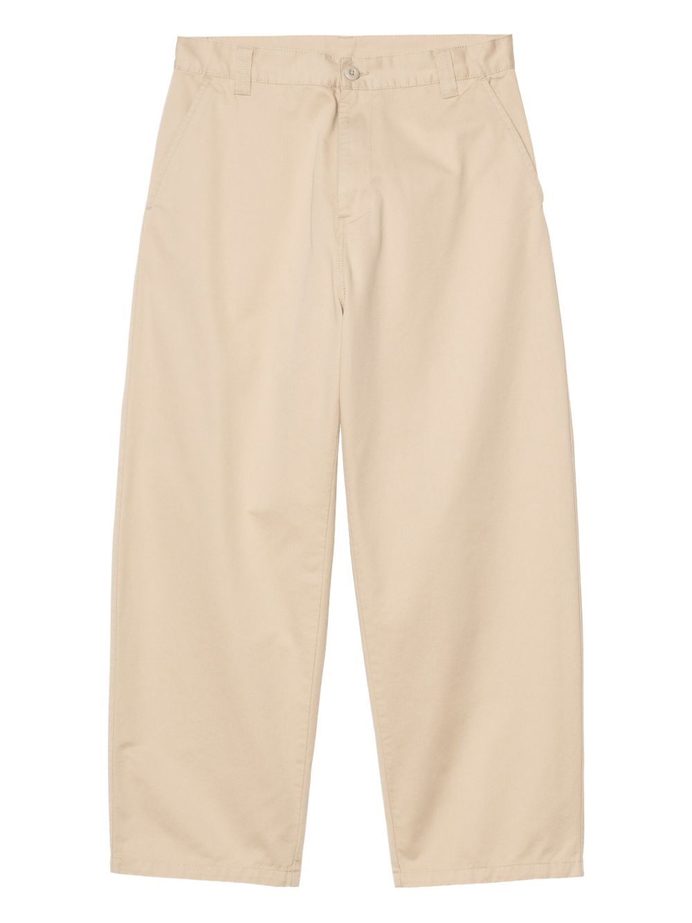 CARHARTT WIP Pantaloni Brady in cotone beige 