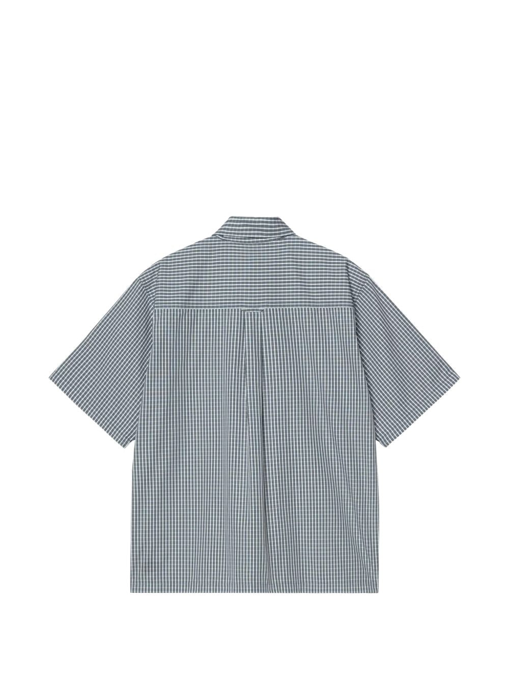 CARHARTT WIP Camicia a maniche corte in cotone a quadretti 