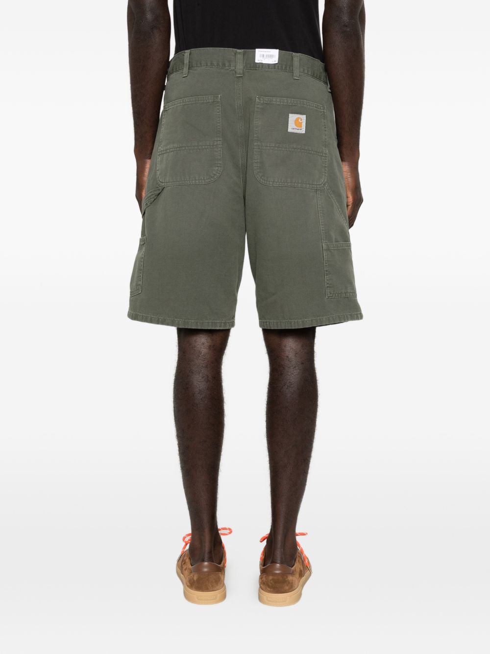CARHARTT WIP Cargo corti Double Knee verdi 
