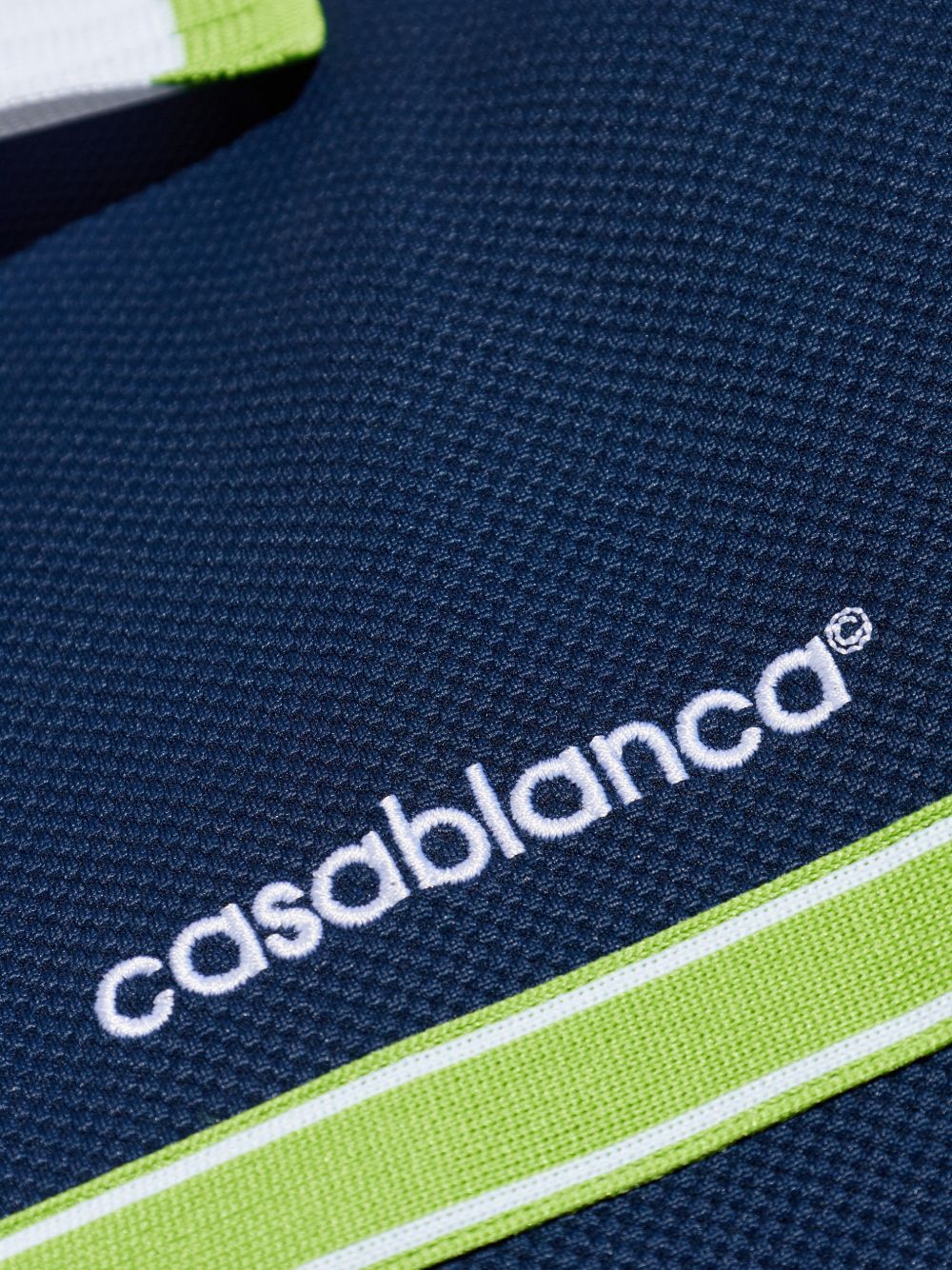 CASABLANCA Felpa con zip blu 