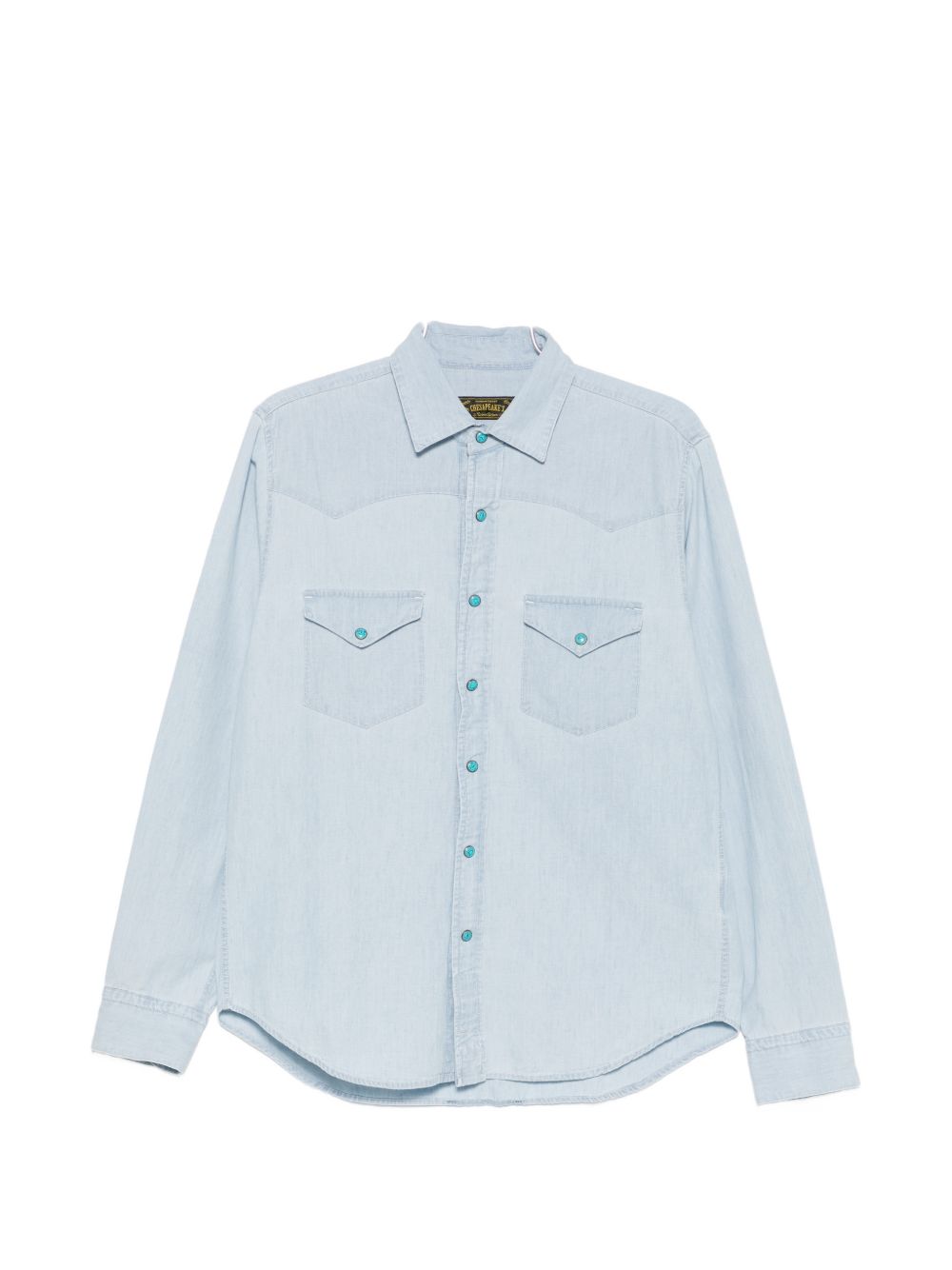 CHESAPEAKES Camicia Flagstaff in denim chiaro 
