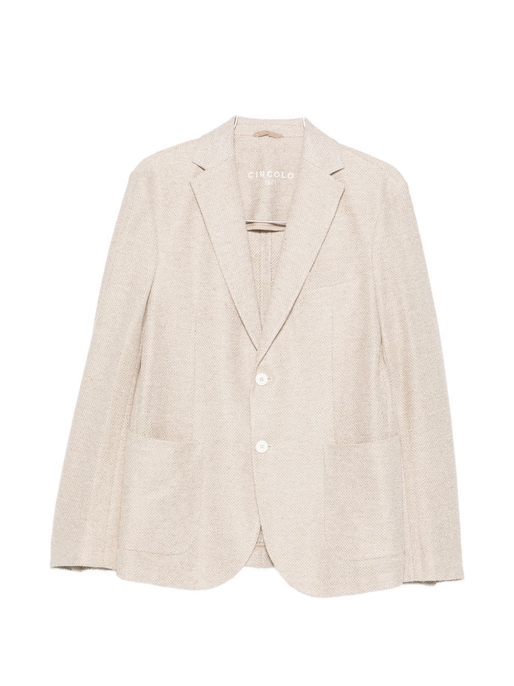CIRCOLO 1901 Giacca blazer beige con tasche 