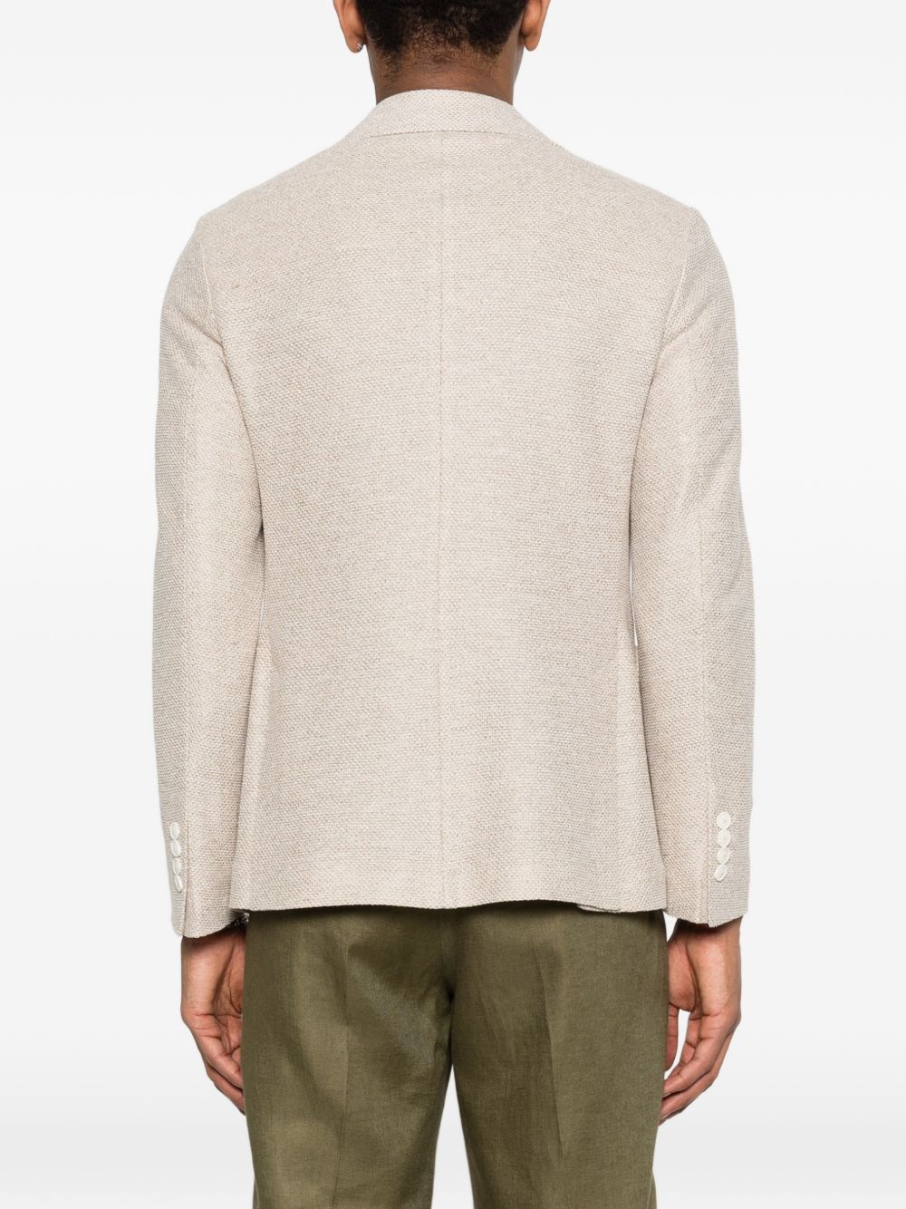 CIRCOLO 1901 Giacca blazer beige con tasche 