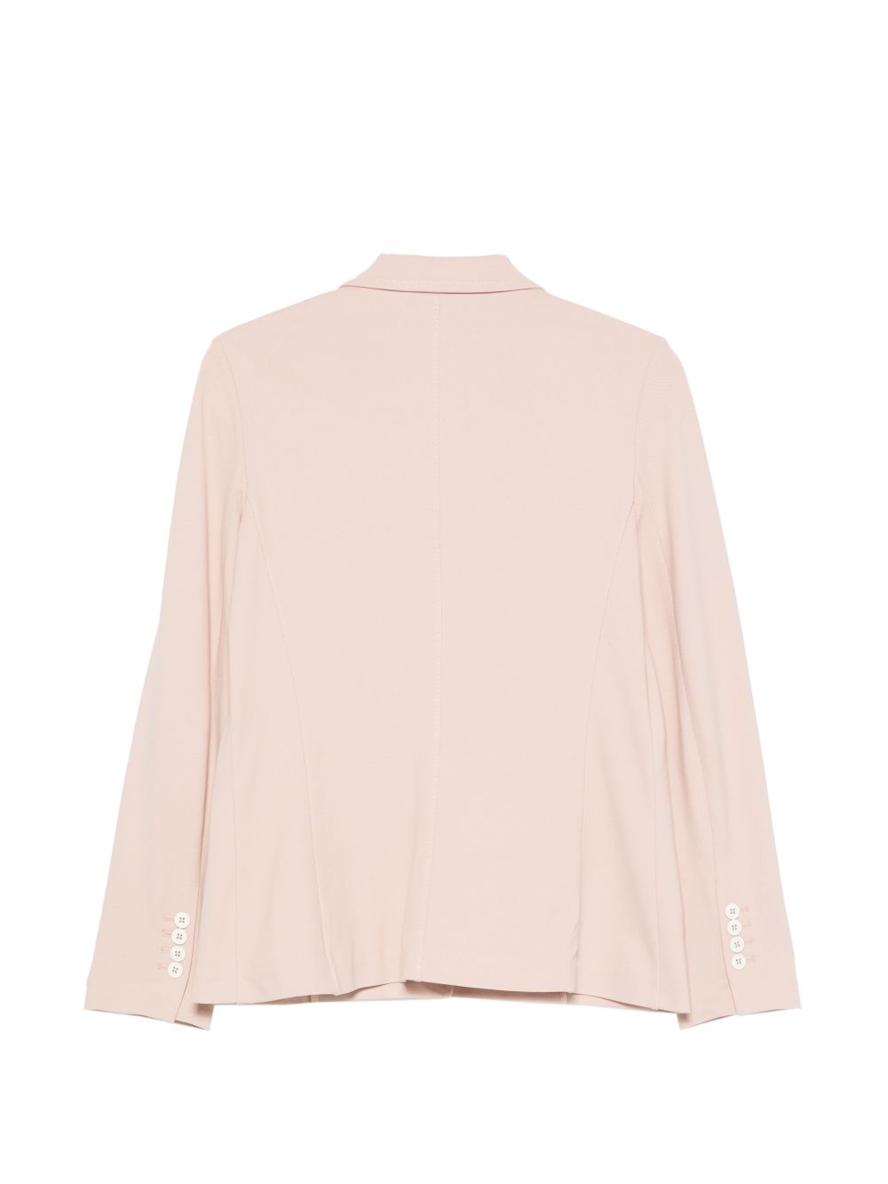 CIRCOLO 1901 Blazer monopetto in cotone elasticizzato rosa chiaro 