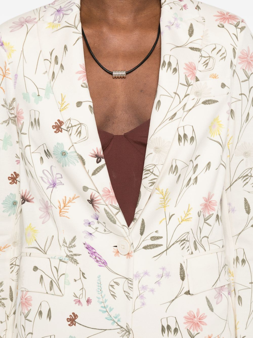 CIRCOLO 1901 Blazer elegante e leggero con stampa floreale 