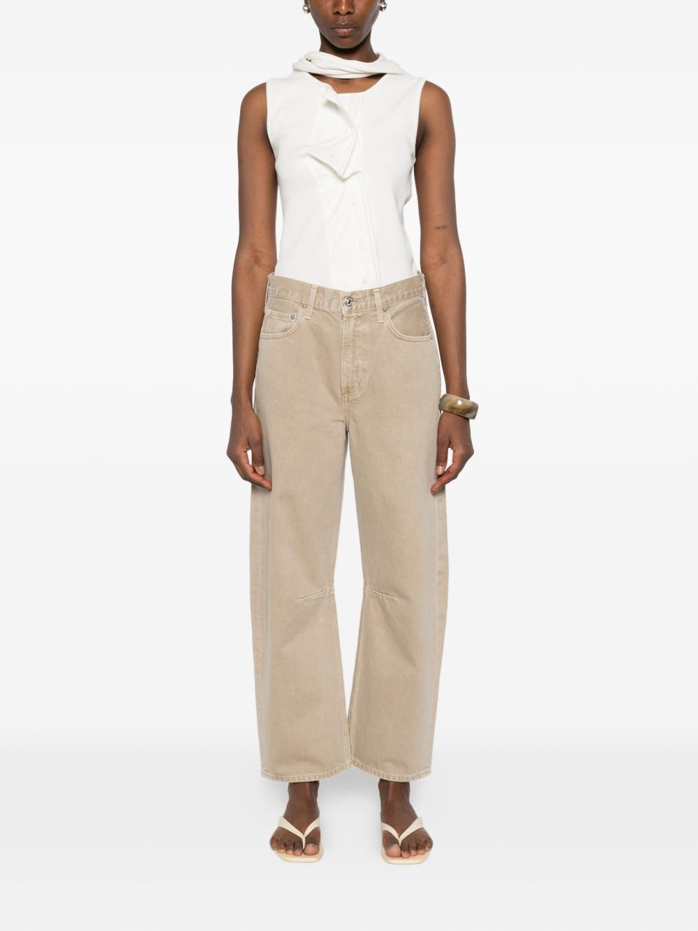 CITIZENS OF HUMANITY Jeans Clina ampi beige 