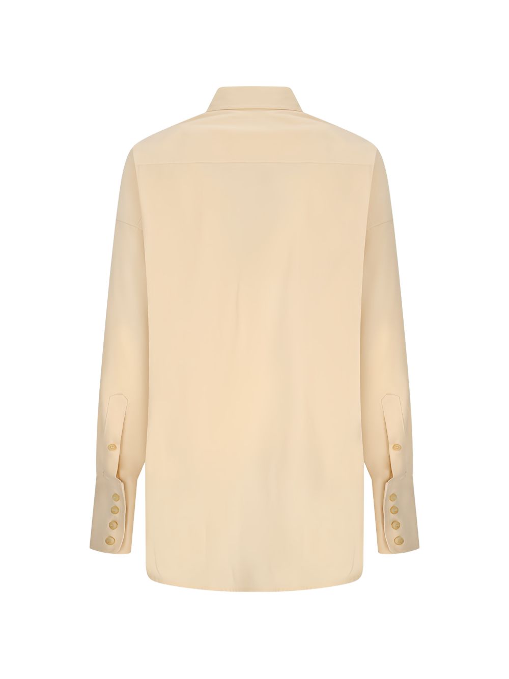DARKPARK Camicia Carla oversize in cotone beige 