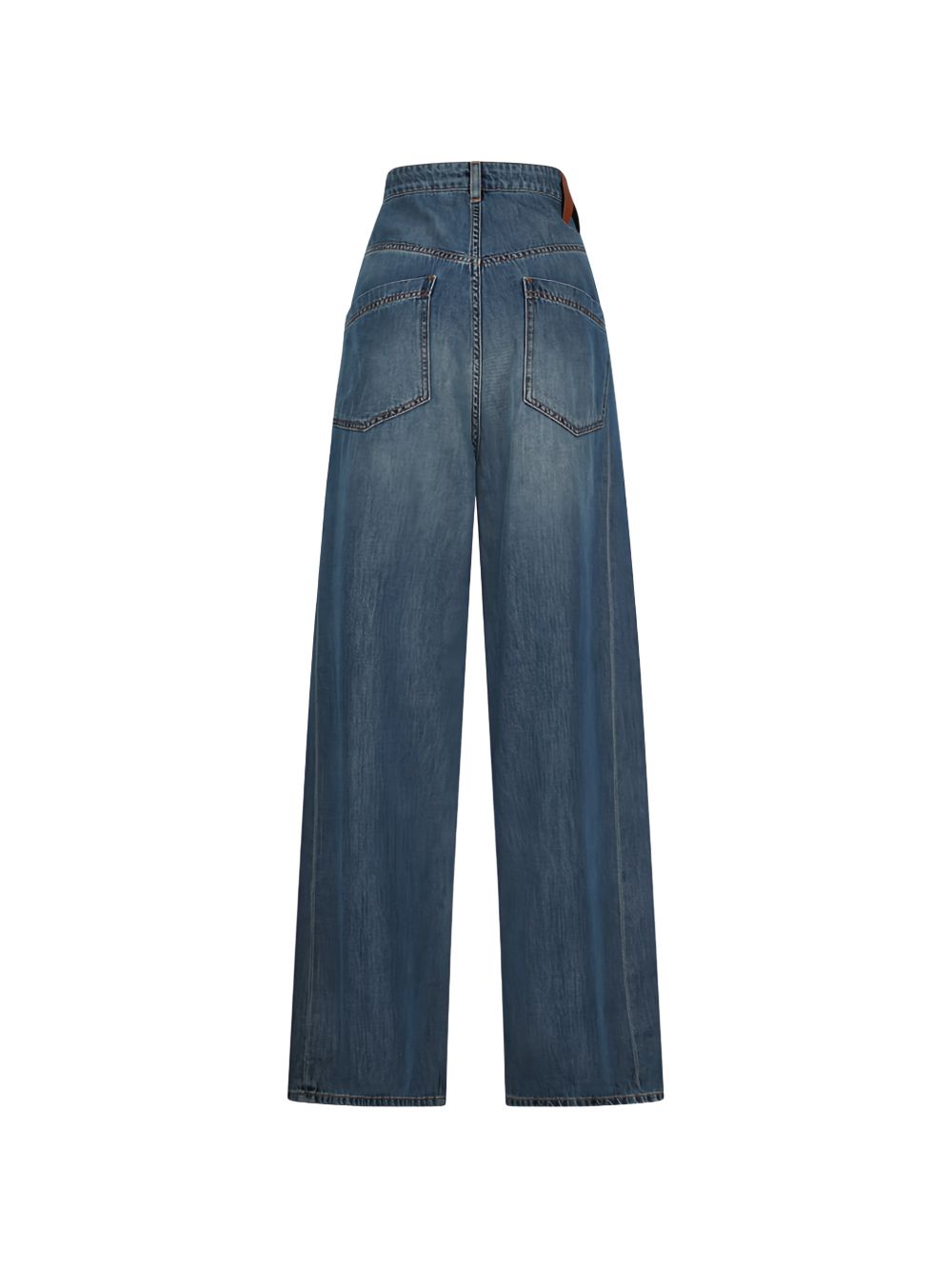 DARKPARK Jeans Ines in cotone denim blu 