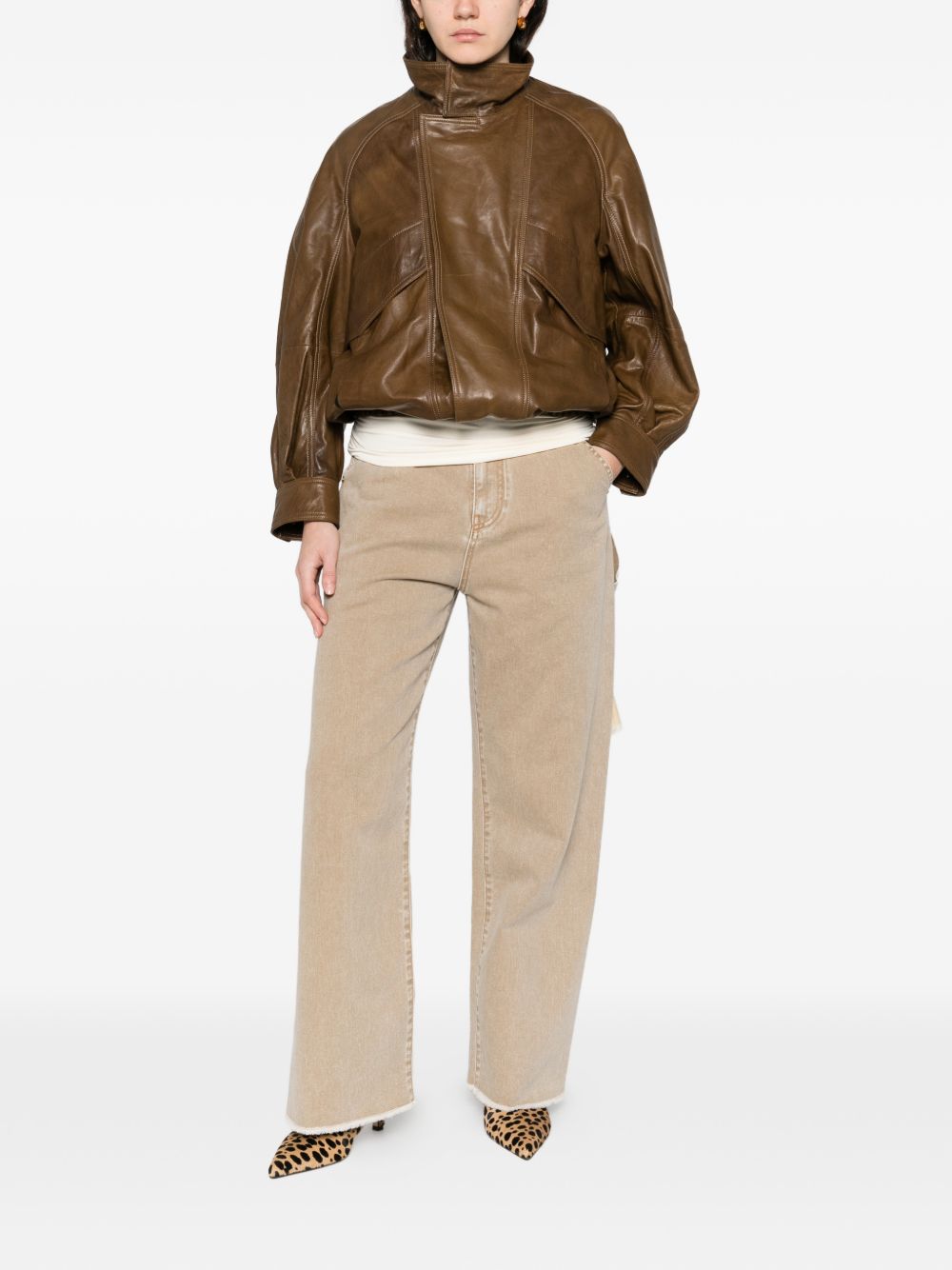 DARKPARK Jeans Sienna in cotone cammello 